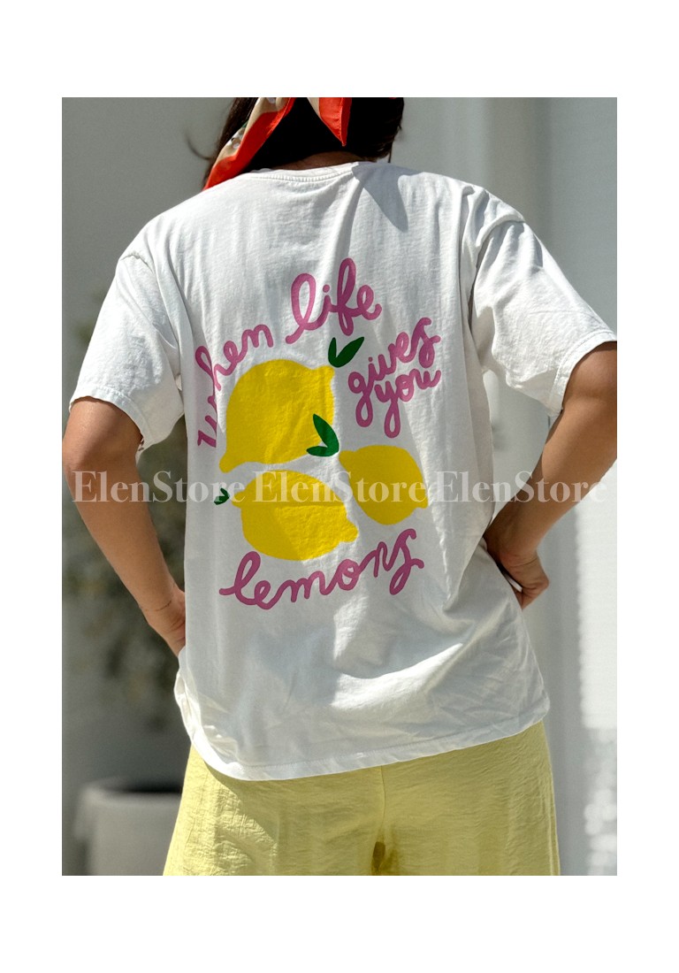 T-shirt Three Lemons