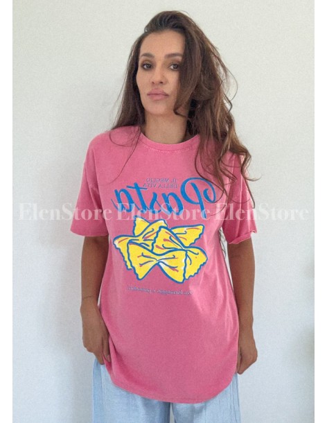 T-shirt Pasta Pink 2