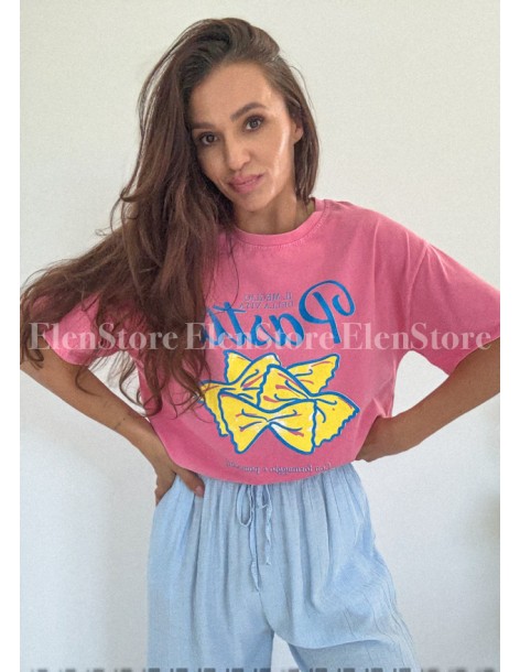 T-shirt Pasta Pink