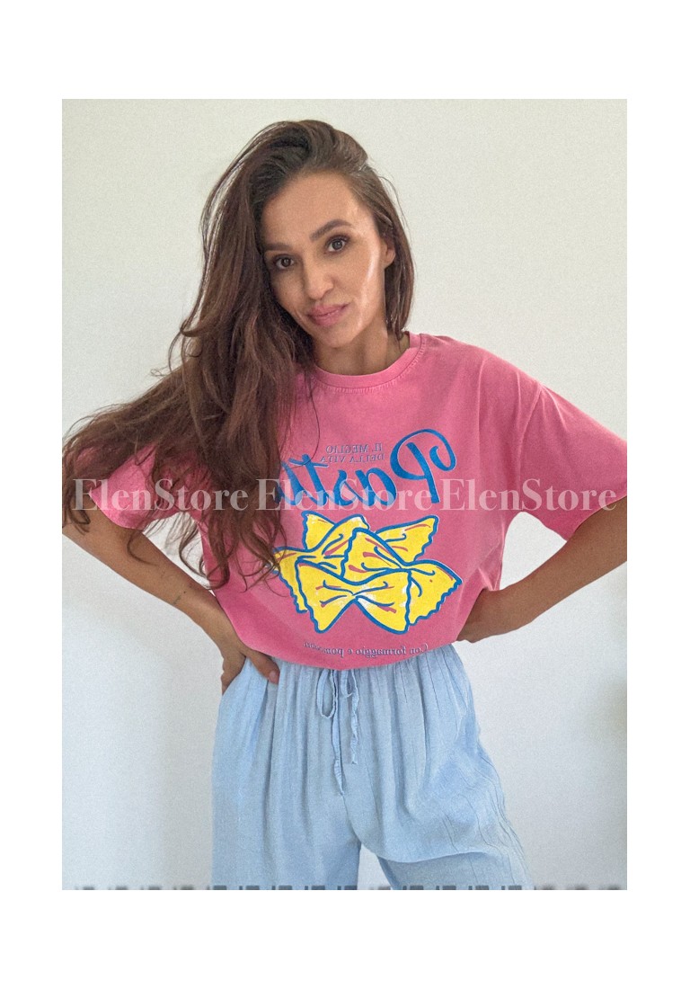 T-shirt Pasta Pink