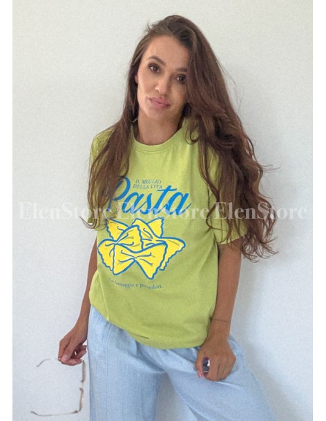 T-shirt Pasta Green 2