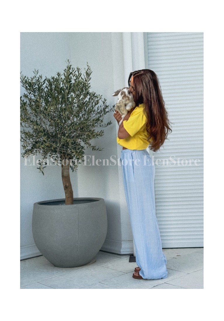 T-shirt Pasta Yellow