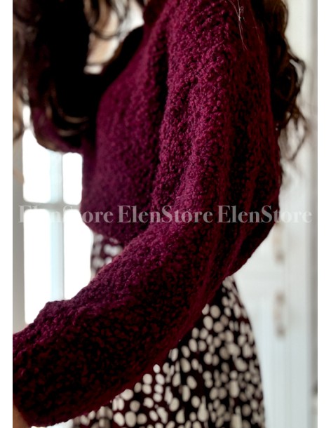 Sweter Dallas Burgundy
