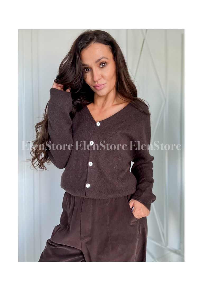 Sweter Ally Chocolate