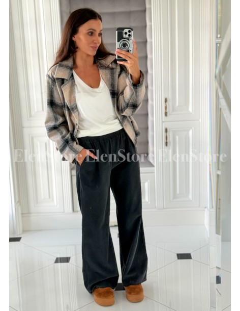 Spodnie Cord Graphite 2