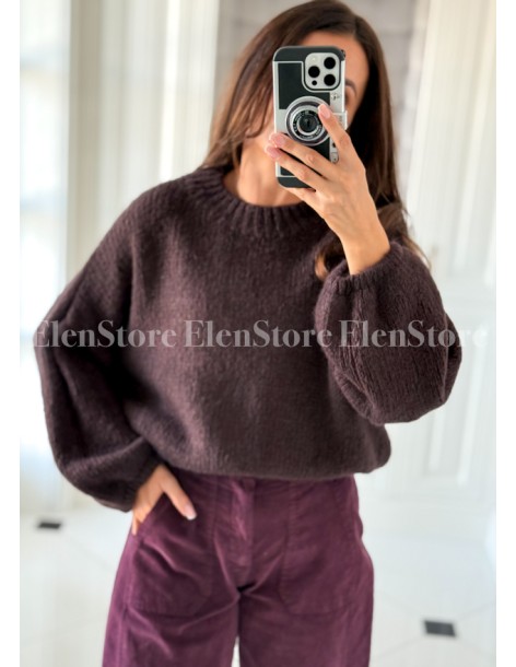 Sweterek Rillo Chocolate 2