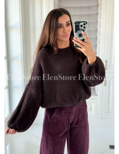 Sweterek Rillo Chocolate