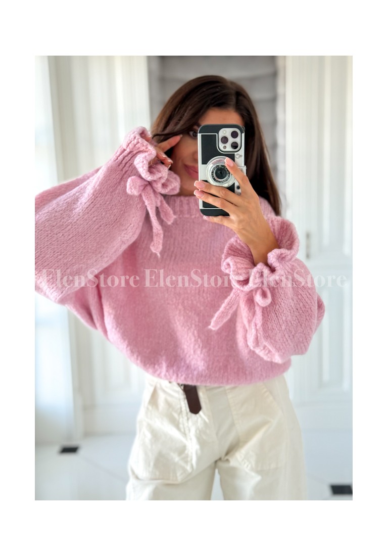 Sweterek Lazo Pink