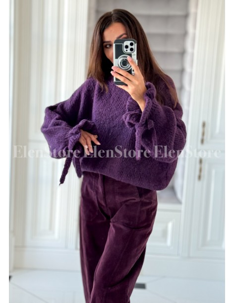 Sweterek Lazo Purple 2