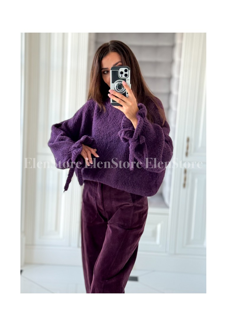 Sweterek Lazo Purple