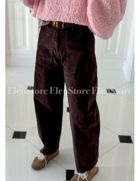 Spodnie Lio Chocolate