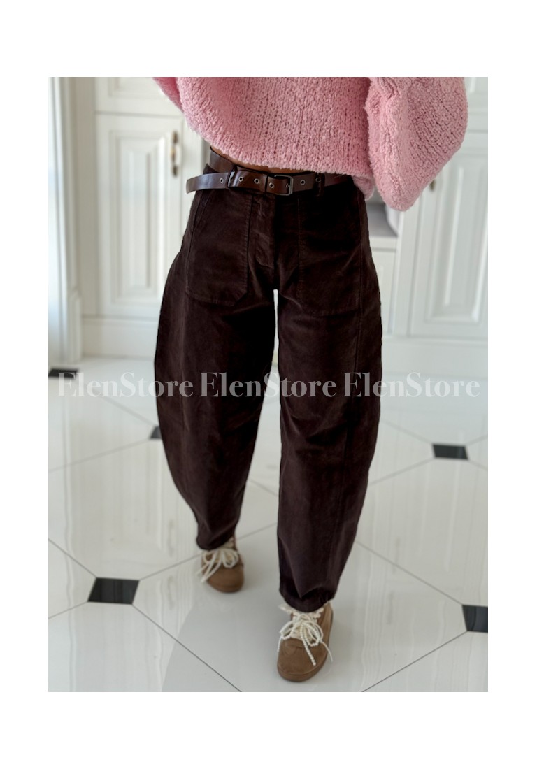 Spodnie Lio Chocolate