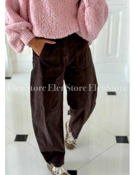 Spodnie Lio Chocolate