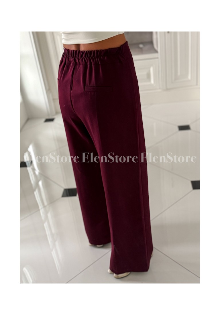 Spodnie Raben Burgundy