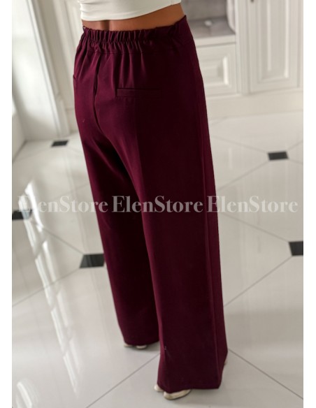 Spodnie Raben Burgundy