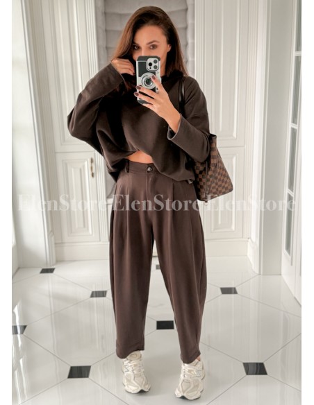 Spodnie Aris Chocolate