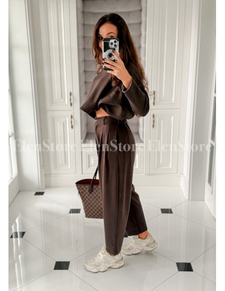 Spodnie Aris Chocolate