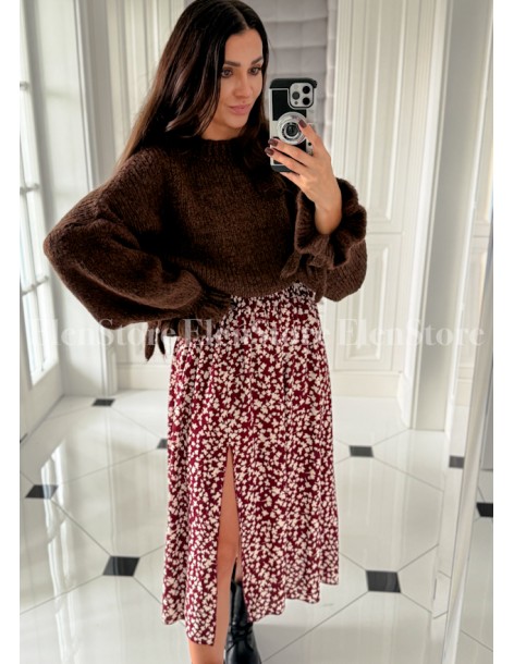 Spódnica Calla Burgundy