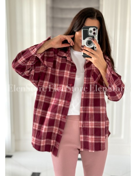 Koszula Chilli Burgundy II 2