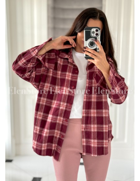 Koszula Chilli Burgundy II