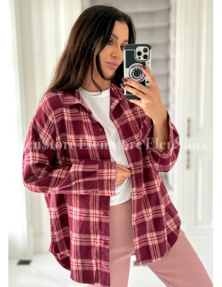 Koszula Chilli Burgundy II