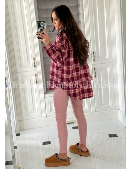 Koszula Chilli Burgundy II