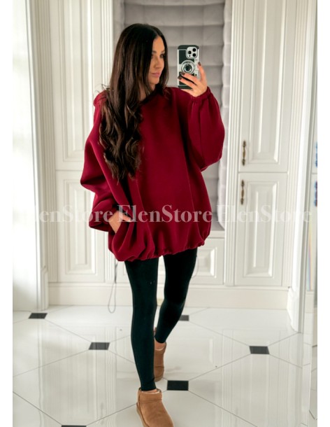 Bluza Bigger Burgundy 2