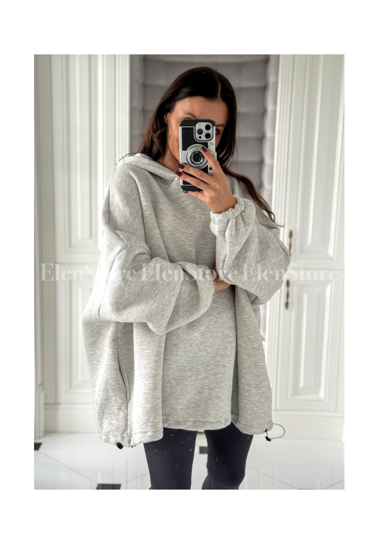 PREORDER Bluza Bigger Grey