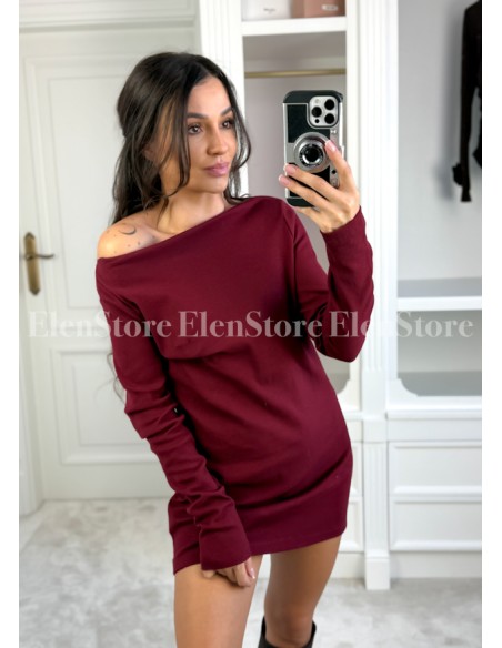 Tunika City Burgundy