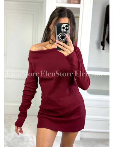 Tunika City Burgundy