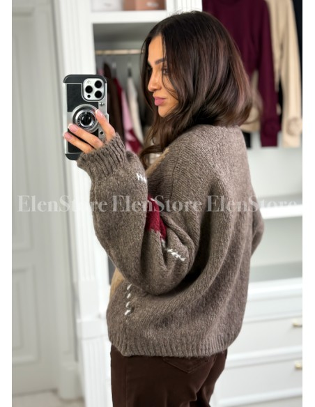 Sweter Stanley Camel