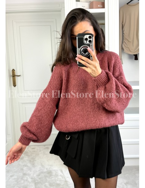 Sweter Tice II Muted Coral