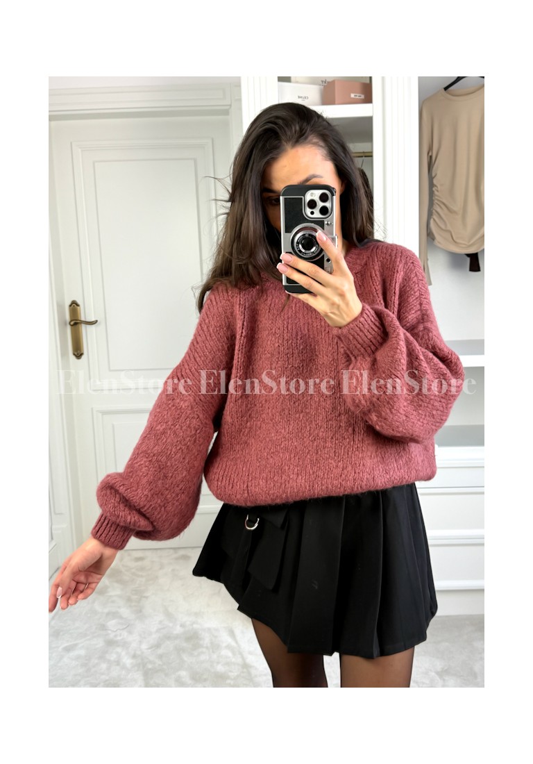 Sweter Tice II Muted Coral