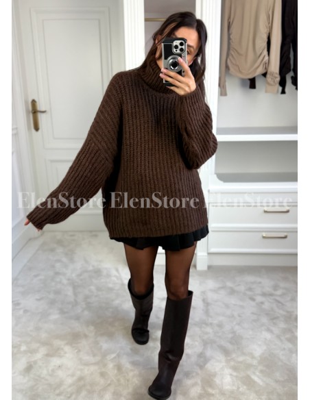 Sweter Golfy Chocolate