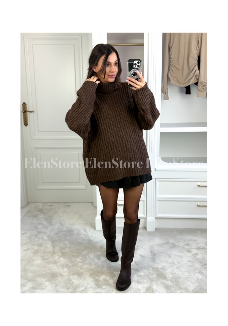 Sweter Golfy Chocolate