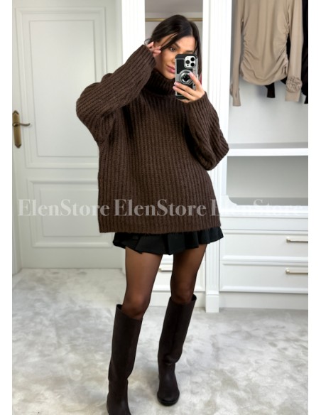 Sweter Golfy Chocolate