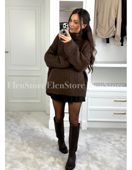 Sweter Golfy Chocolate