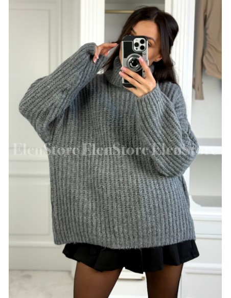 Sweter Golfy Grey