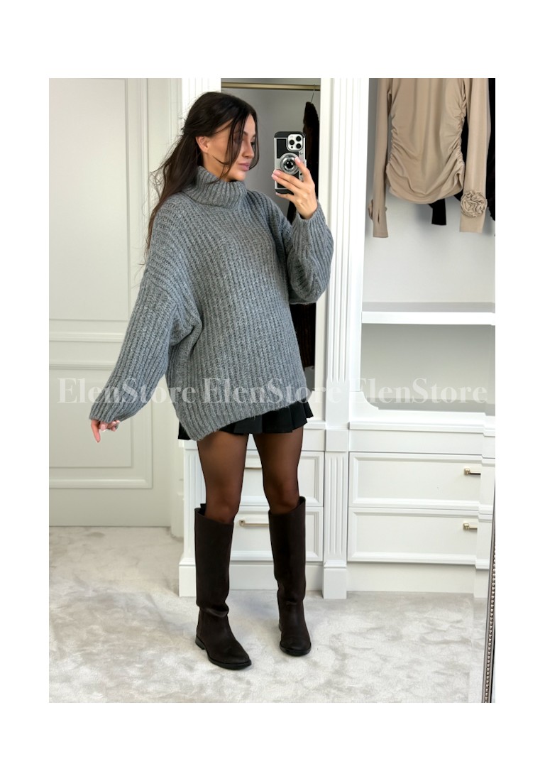 Sweter Golfy Grey