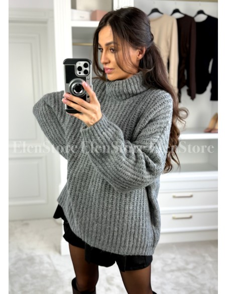 Sweter Golfy Grey