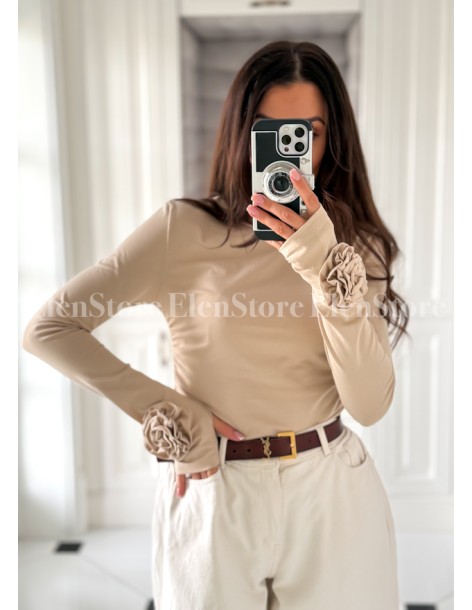 Bluzka Rose Beige