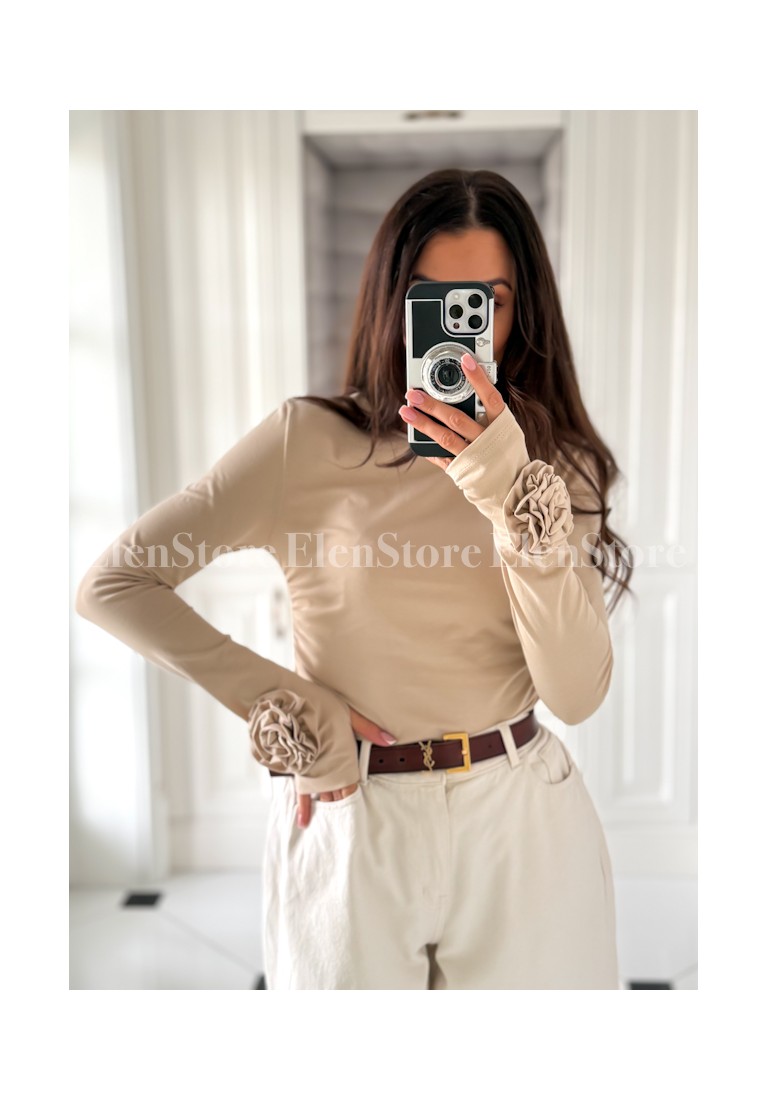 PREORDER Bluzka Rose Beige