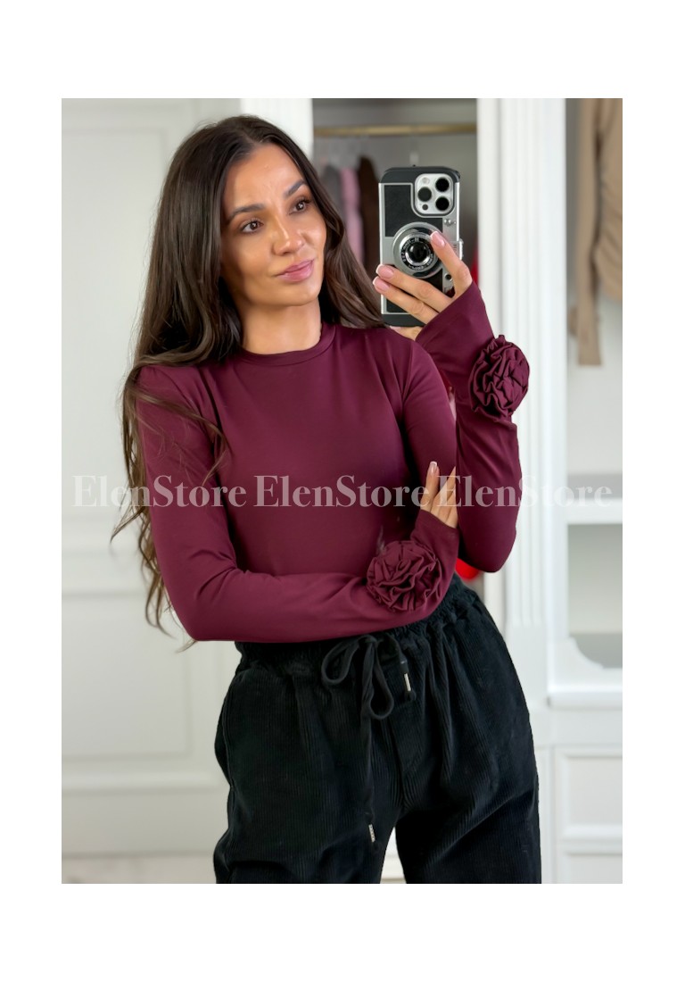 Bluzka Rose Burgundy