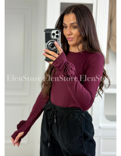 Bluzka Rose Burgundy 2