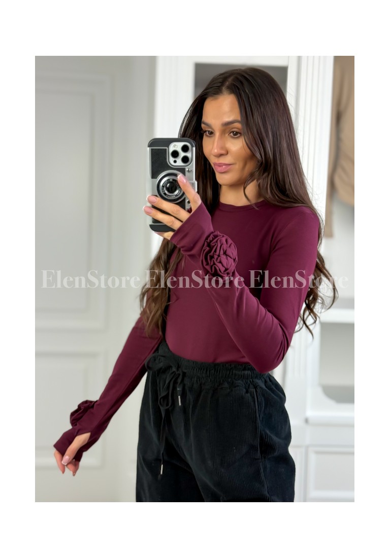 Bluzka Rose Burgundy