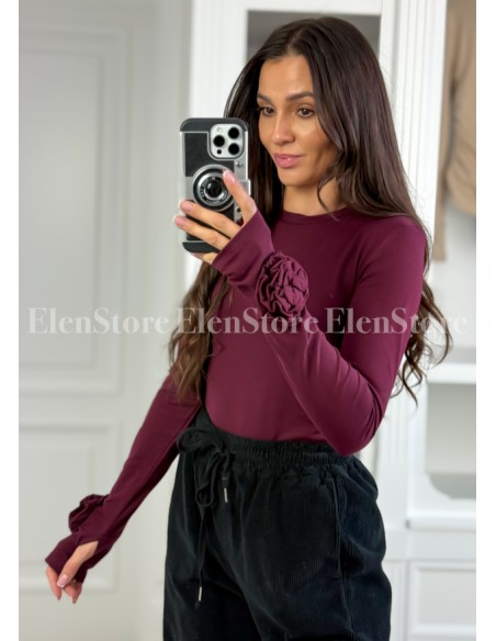 Bluzka Rose Burgundy