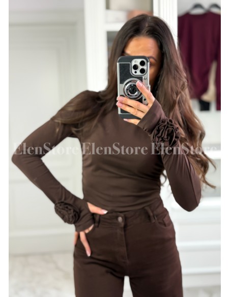 PREORDER Bluzka Rose Chocolate