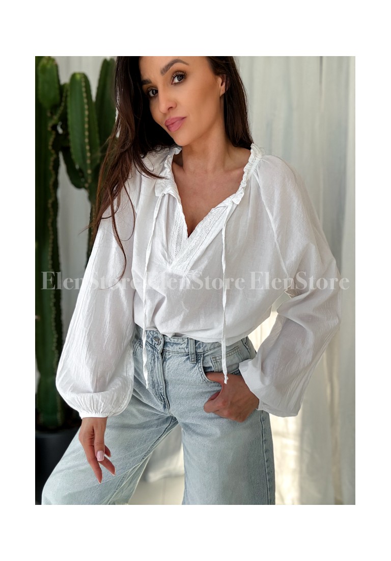 Bluzka Oldy White