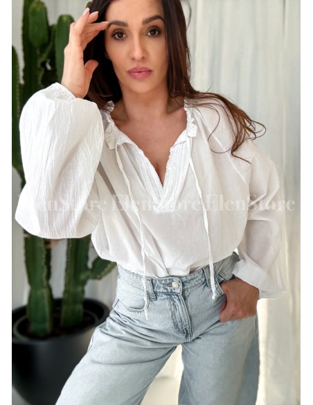 Bluzka Oldy White