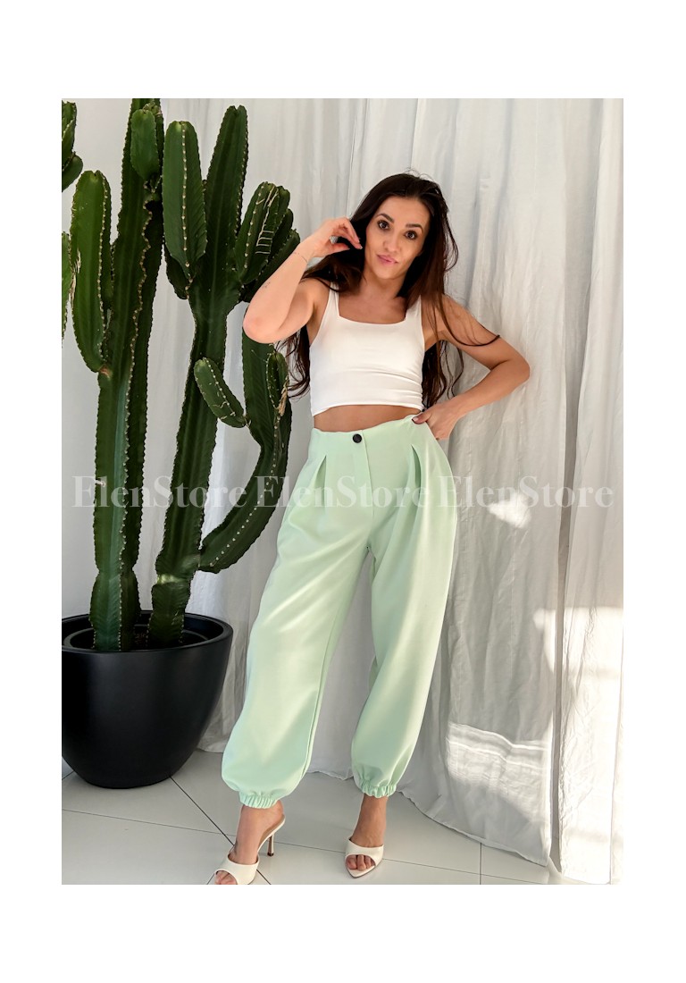 Spodnie Butter Matcha